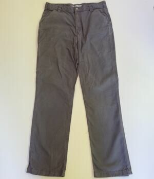 Carhartt Mens 36x36 Gray Rugged Flex Relaxed Fit Work Jeans Utility Pants